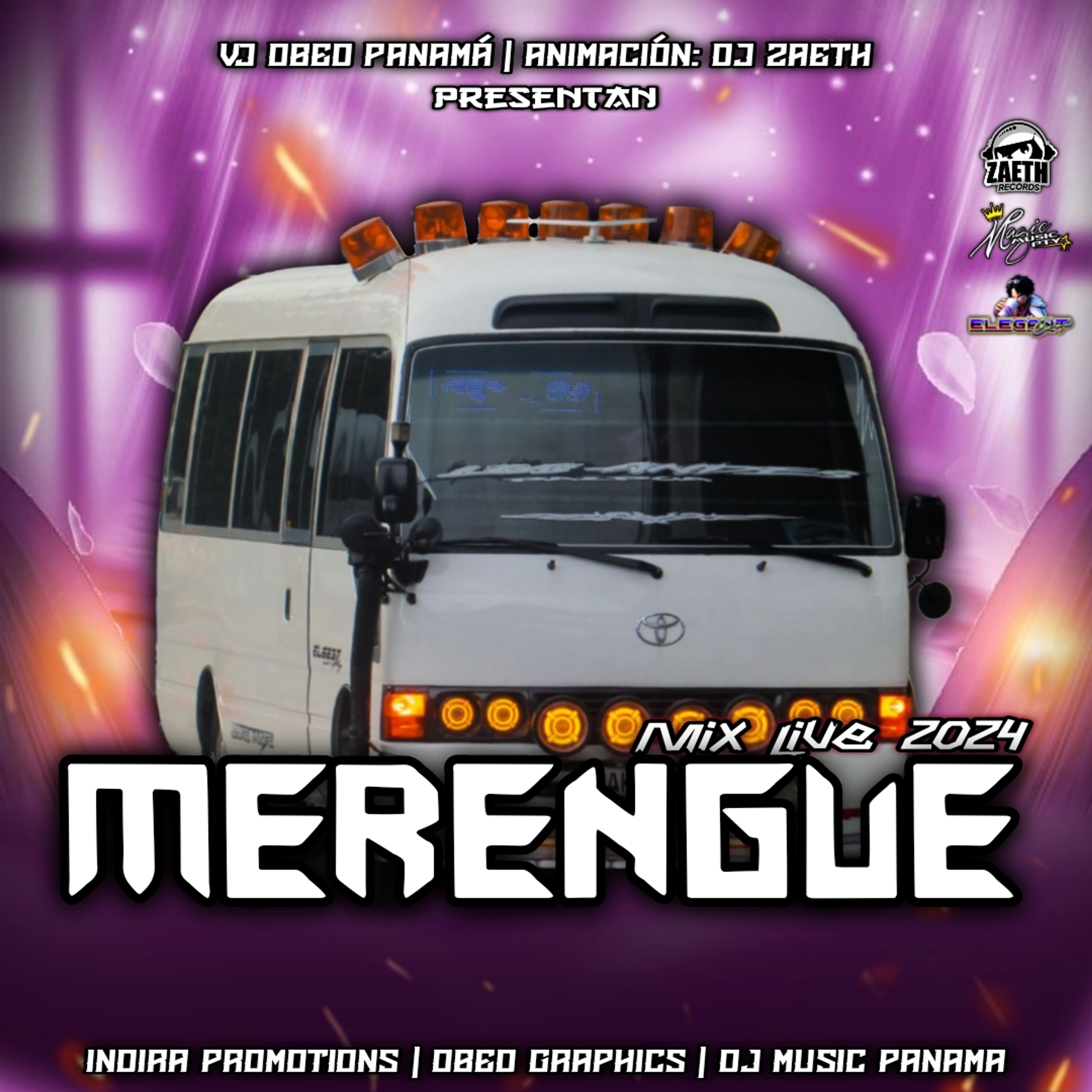 Cover de Merengue Live - Vj Obed Panamá Ft Dj Zaeth