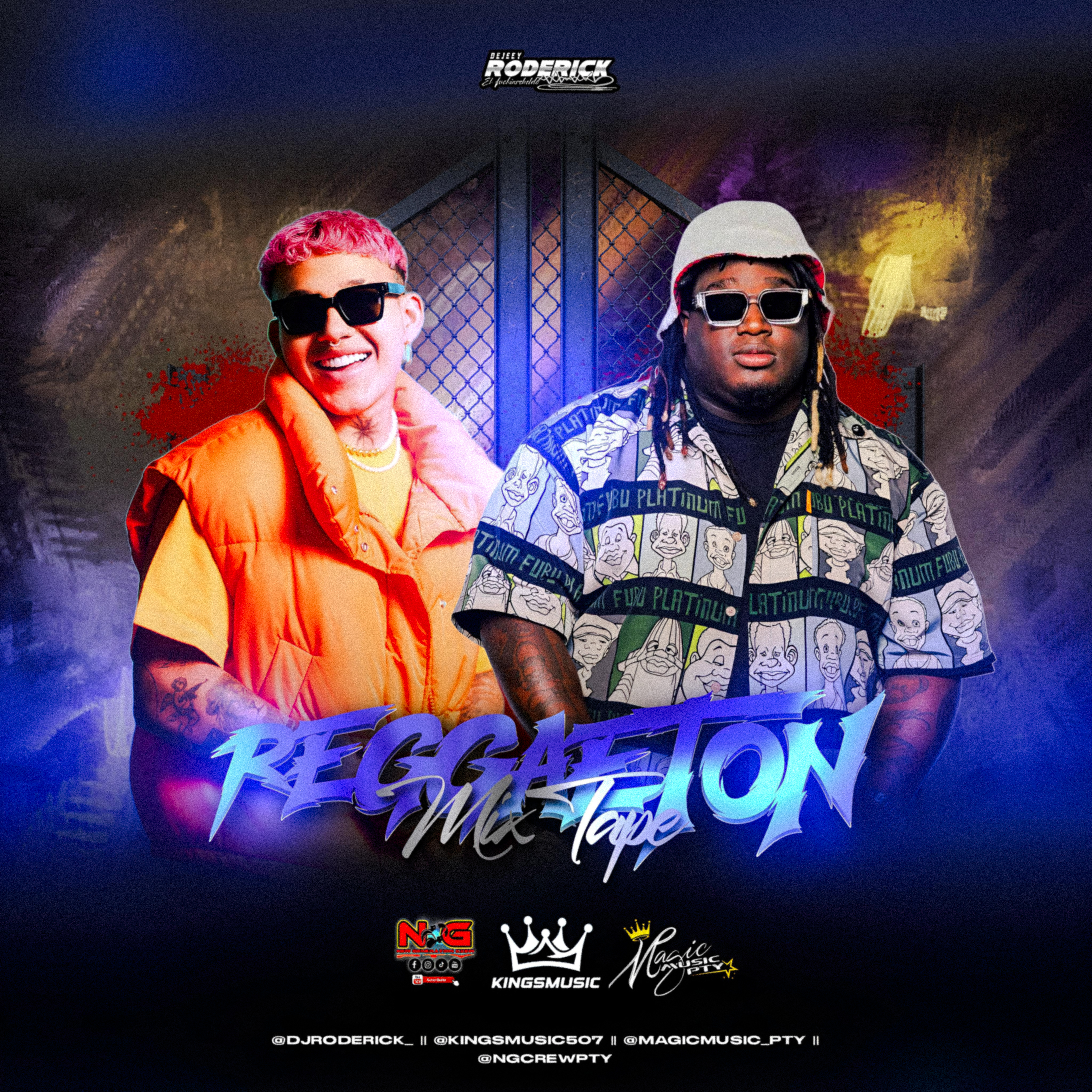 Cover de Reggaeton MixTape - @djroderickofficial