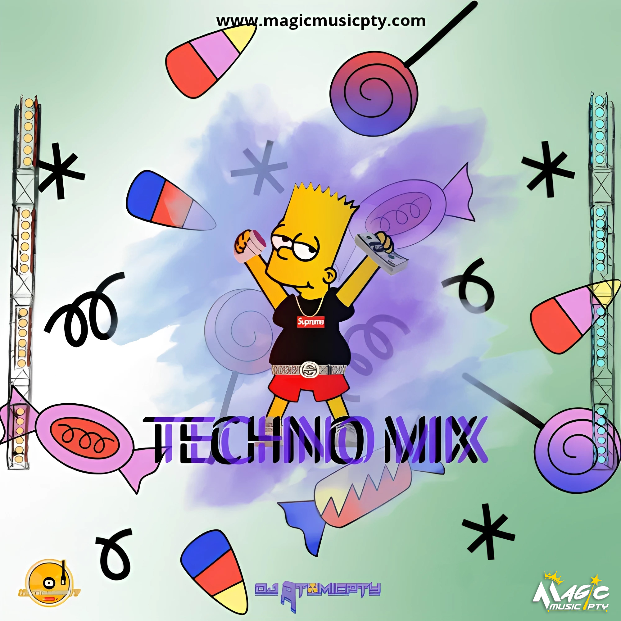Cover de Techno MixTape -  Dj.Atomicpty