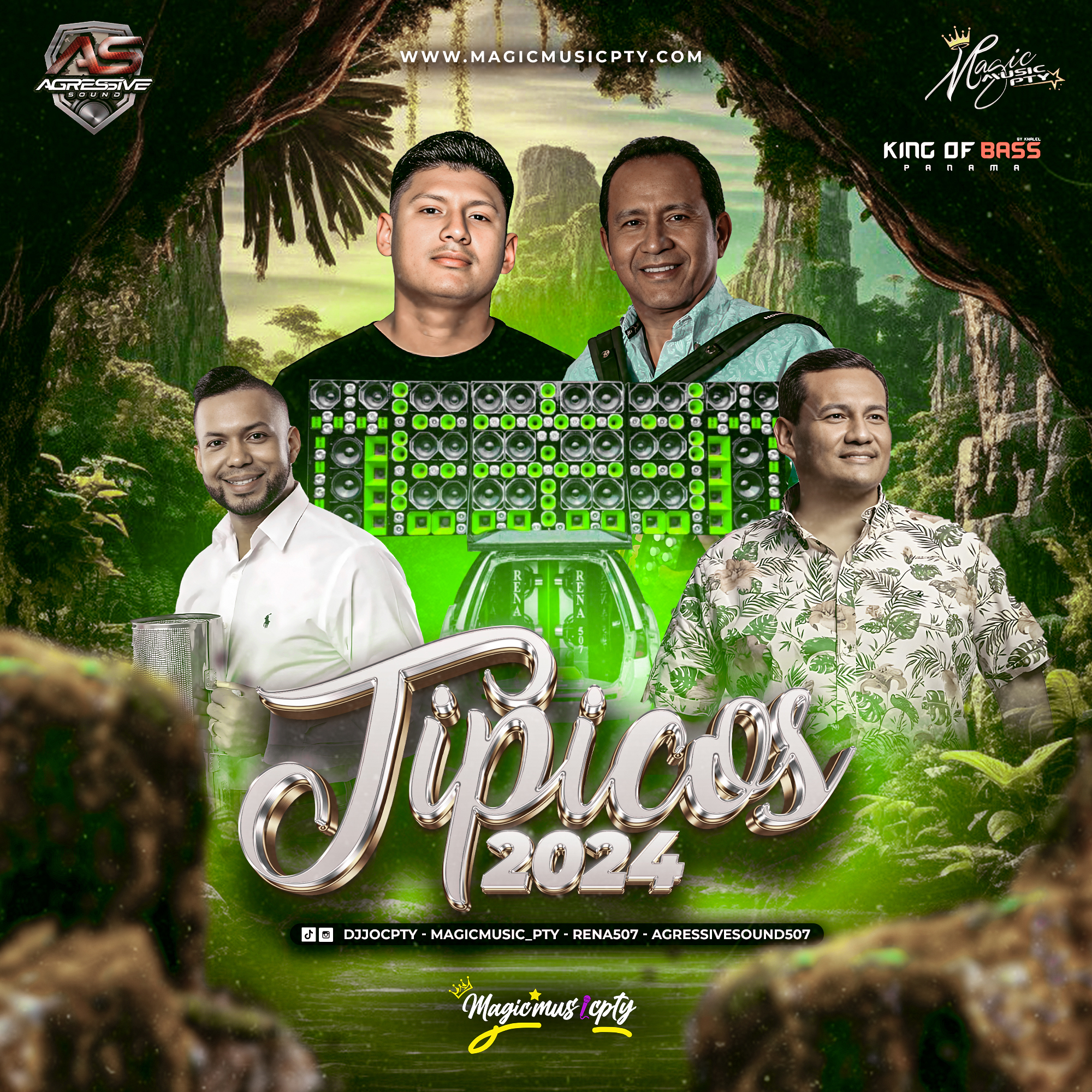 Cover de Tipicos 2024 - @DjJocPty, @Rena507