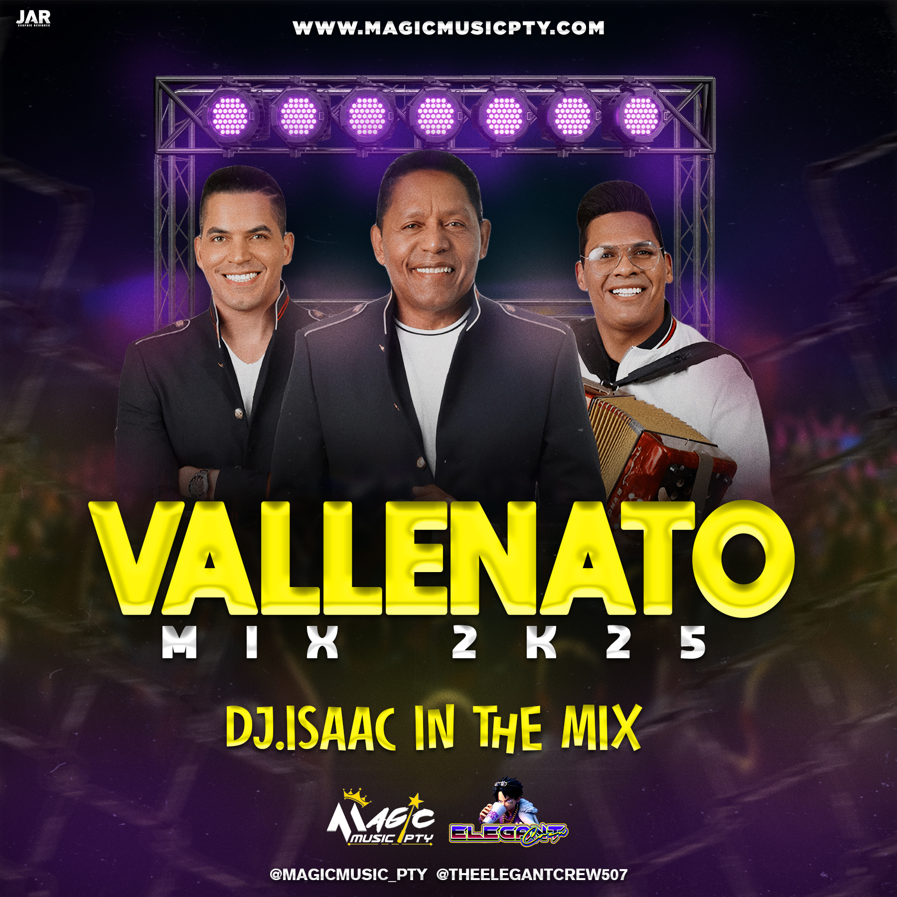 Cover de Vallenato Mix 2K25 - Dj.Isaac In The Mix